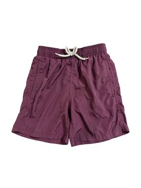 Vilebrequin Swim Trunks Boys Size 8 Solid Plum Purple